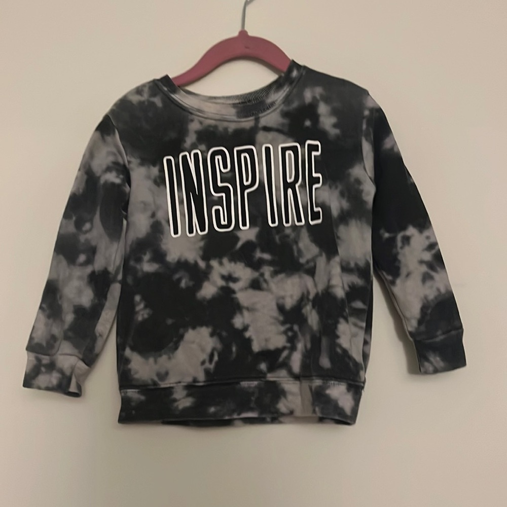 Toddler Tye dye INSPIRE sweater